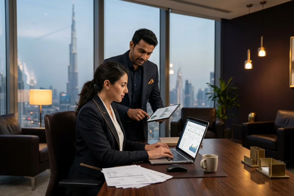 UAE e-invoicing and accounting process